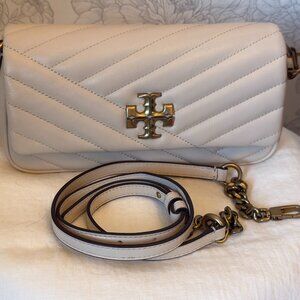 Tory Burch Kira Chevron Crossbody | Women’s | Cream | OS